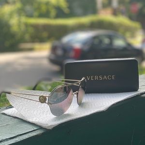 Versace sunglasses.